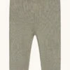 Hust&Claire Bambus Viskose Leggings Natur Melange Seagrass -Babybekleidungs geschäft bambus leggings strick hust