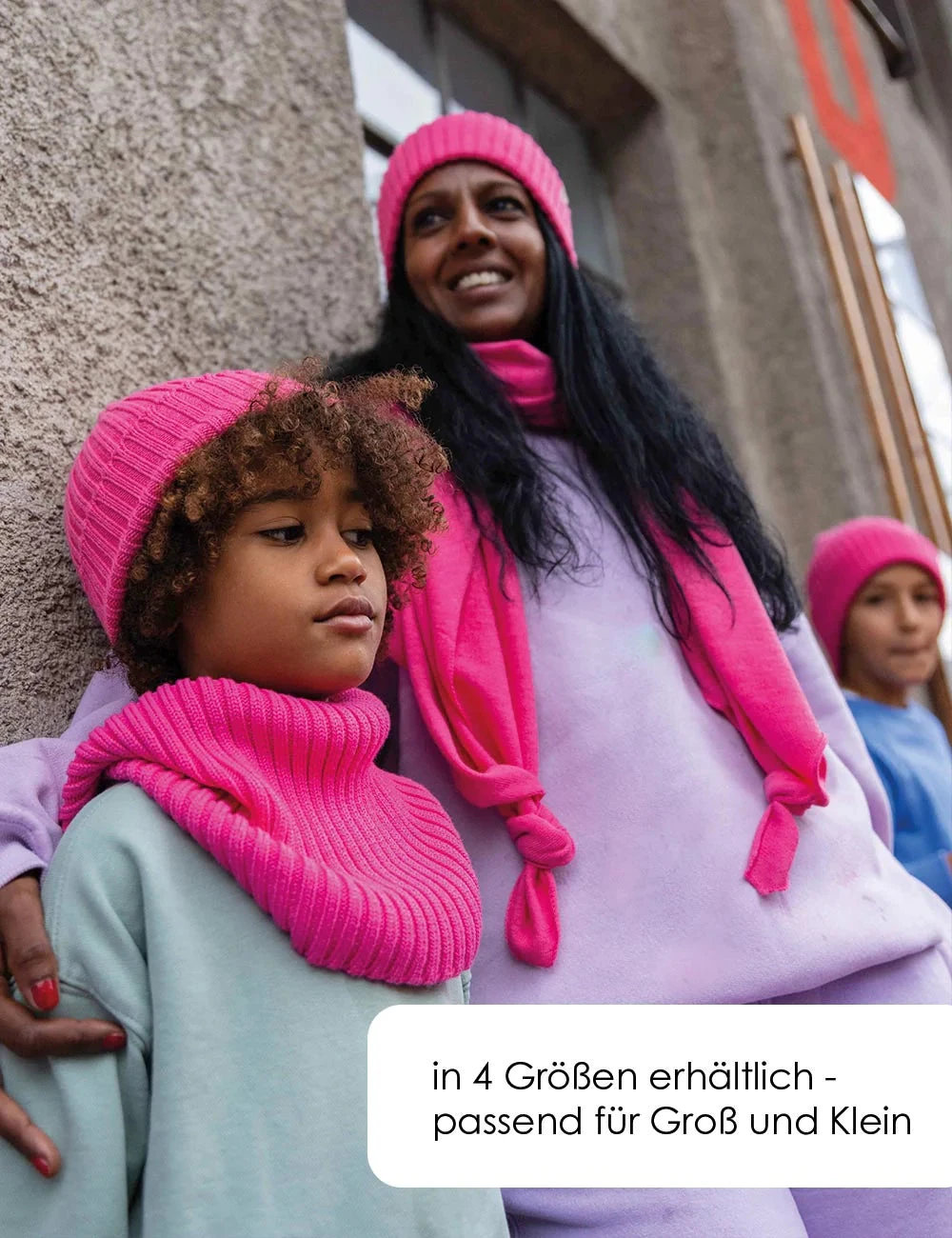 Oh Chapo Bio Beanie MiniMe Merino In Flamingo Pink Gr. S 6 Oh Chapo Bio Beanie MiniMe Merino In Flamingo Pink Gr. S – Bild 4