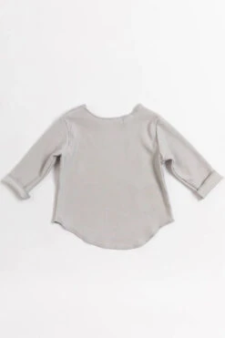 Bio Bambus UV Shirt Mit Tasche In Hellgrau 8 Bio Bambus UV Shirt Mit Tasche In Hellgrau -Babybekleidungs geschäft biobambusshirtbabyhellgrau