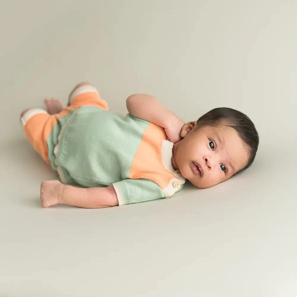 Micu Micu Newborn Strickset Biobaumwolle Kurz Fantasia 7 Micu Micu Newborn Strickset Biobaumwolle Kurz Fantasia – Bild 5