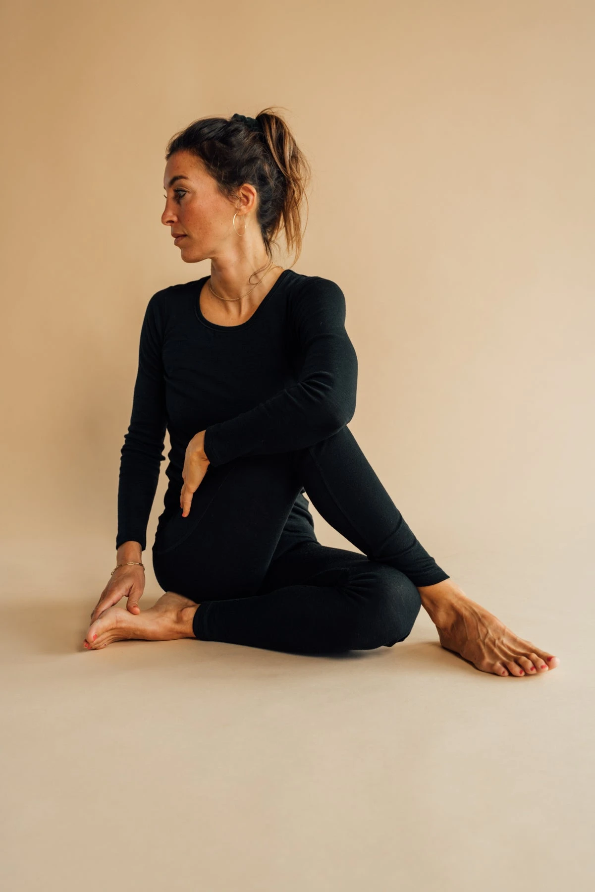 Joha Frauen Merino Leggings Schwarz 3 Joha Frauen Merino Leggings Schwarz