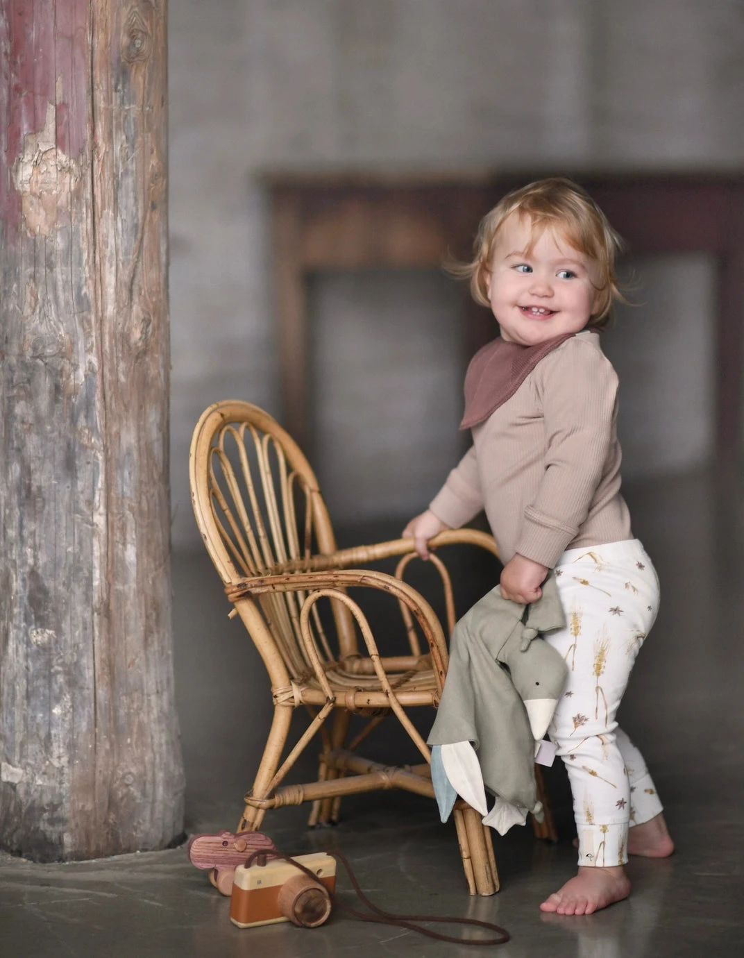 Saga Copenhagen Kuscheltuch "Gans" Green Tea 4 Saga Copenhagen Kuscheltuch "Gans" Green Tea – Bild 2