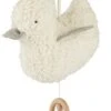 Efie Bio Spieluhr Ente Natur Grau 2 Efie Bio Spieluhr Ente Natur Grau -Babybekleidungs geschäft efie spieluhr natur grau filz