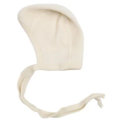 Lilano Baby Erstlingsmütze Schurwollfrottee Natur