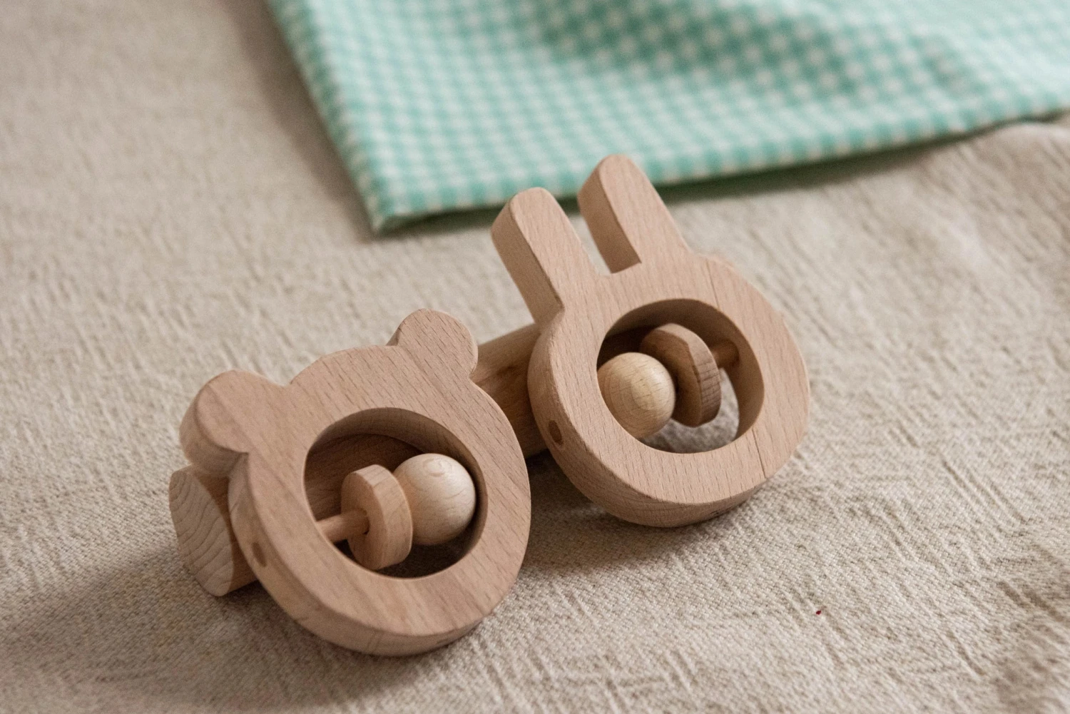 Natur Holzrassel Taptap Bär 3 Natur Holzrassel Taptap Bär