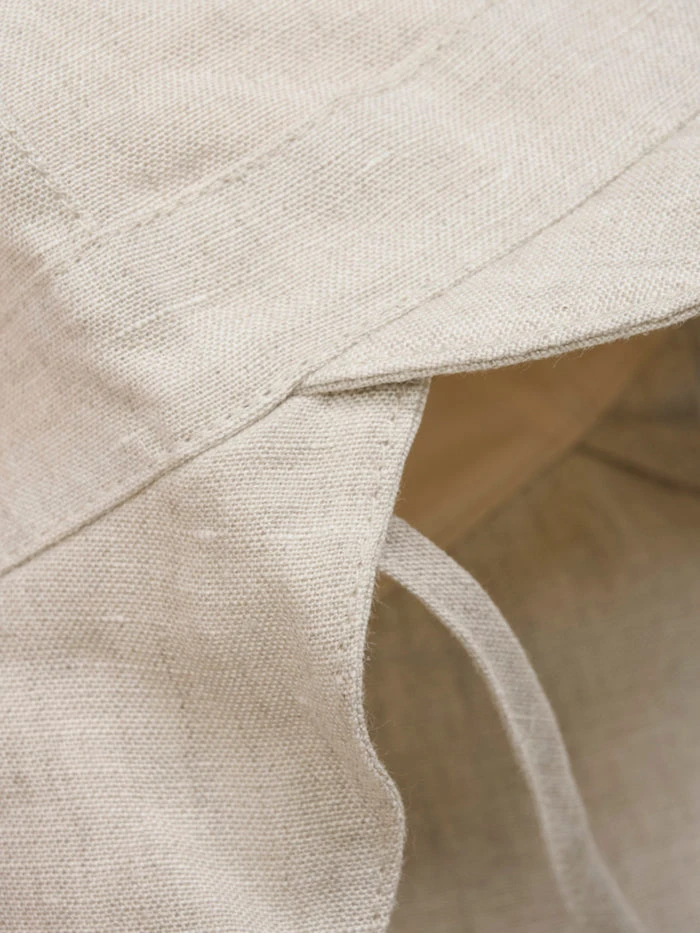 Huttelihut Sonnenhut Aus Leinen In Natur 4 Huttelihut Sonnenhut Aus Leinen In Natur – Bild 2