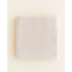 Hvid Merino Babydecke "Gust" In Cream