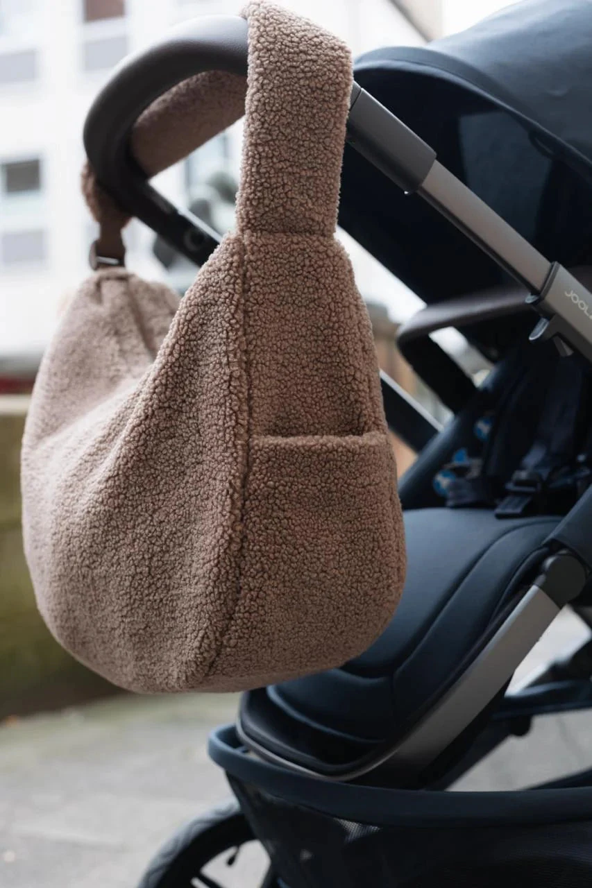 Lukkily Mombag Wickeltasche Teddy Stone Verstellbar 7 Lukkily Mombag Wickeltasche Teddy Stone Verstellbar – Bild 5