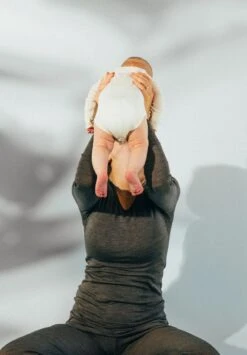 Iobio Wolle/ Seide Wickelbody Natur Langarm GOTS Mitwachsend -Babybekleidungs geschäft iobio wickelbody mitwachsend wolleseide 1