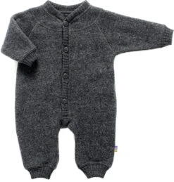 Joha Baby Woll Overall Wollfleece Dunkelgrau