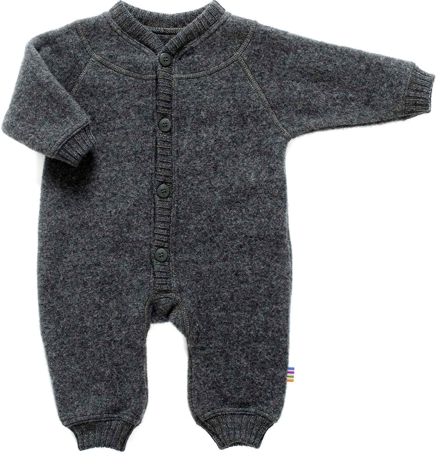 Joha Baby Woll Overall Wollfleece Dunkelgrau 3 Joha Baby Woll Overall Wollfleece Dunkelgrau