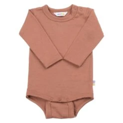 Joha Merino Woll Body Unisex Rot Braun