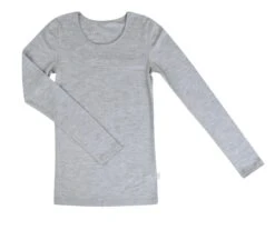 Joha Frauen Merino Langarmshirt In Hellgrau