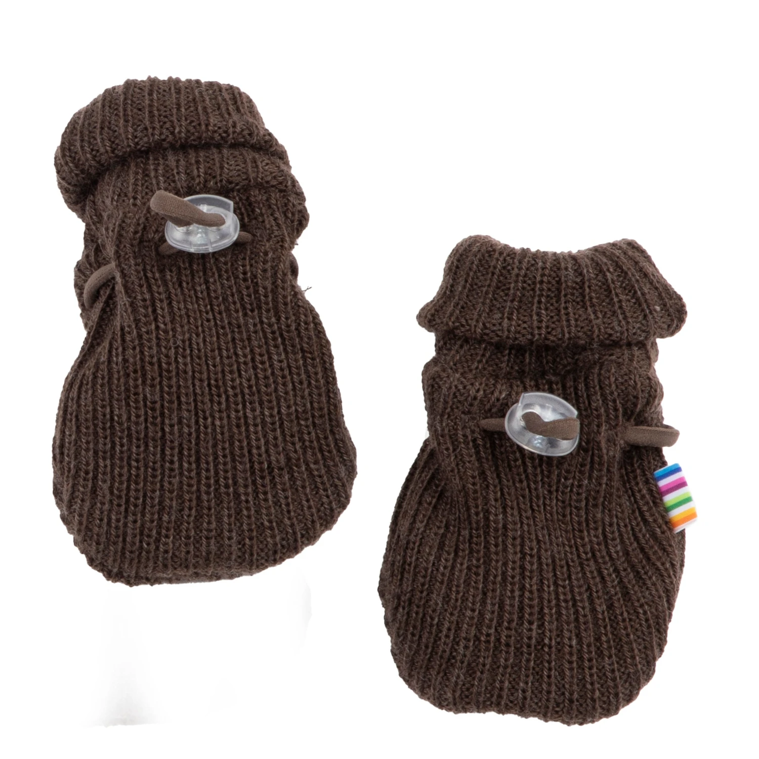 Joha Merino Strick Babyhandschuhe In Braun 3 Joha Merino Strick Babyhandschuhe In Braun