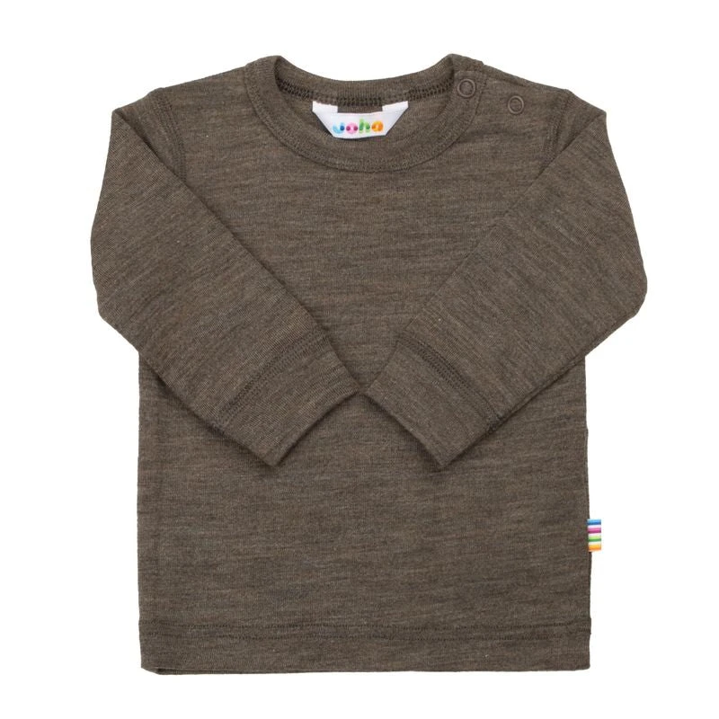 Joha Wolle Seide Shirt Langarm In Chocolate Melange 3 Joha Wolle Seide Shirt Langarm In Chocolate Melange