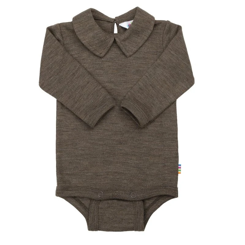 Joha Wolle Seide Body Mit Kragen Chocolate Melange 3 Joha Wolle Seide Body Mit Kragen Chocolate Melange