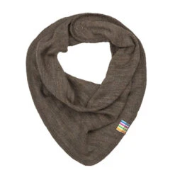 Joha Wolle Seide Dreieckstuch In Chocolate Melange