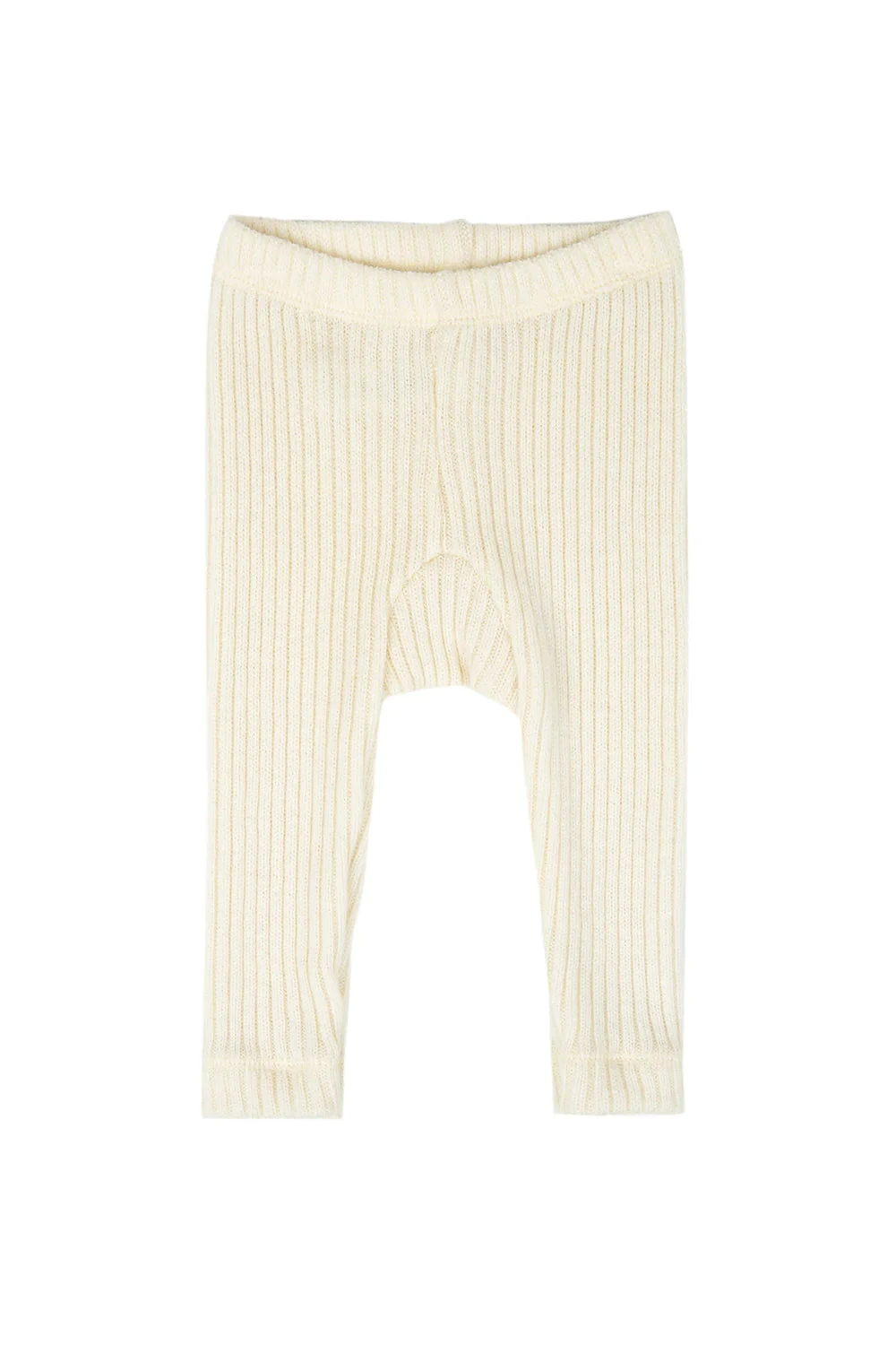 Joha Merino Woll Strickhose Ecru 5 Joha Merino Woll Strickhose Ecru – Bild 3