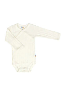 Joha Wolle Seide Wickelbody Natur