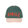 LÄSSIG Lässig Bio Skater Cap Ocean Green/light Rose 1 LÄSSIG Lässig Bio Skater Cap Ocean Green/light Rose -Babybekleidungs geschäft laessig kids base cap smile ocean green light rose