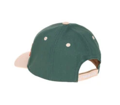 LÄSSIG Lässig Bio Skater Cap Ocean Green/light Rose -Babybekleidungs geschäft laessigkappe