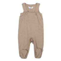 Joha Wolle Seide Strampler Mit Fuß Beige