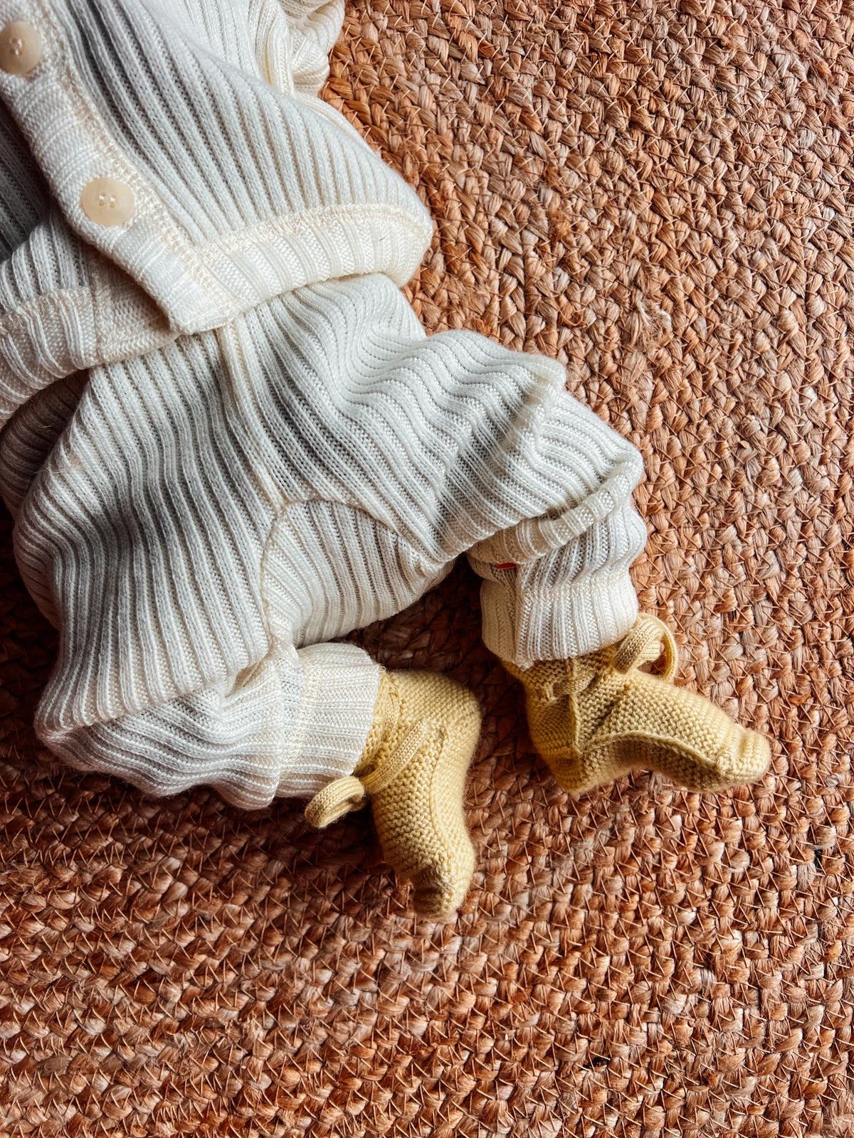 Joha Merino Woll Strickhose Ecru 3 Joha Merino Woll Strickhose Ecru