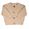 Maglificio Di Verona Strickjacke Aus Merinowolle Mitwachsend In Sand 1 Maglificio Di Verona Strickjacke Aus Merinowolle Mitwachsend In Sand -Babybekleidungs geschäft maglificiodiverona merino strickjacke baby biowolle coucounatur latte
