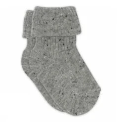 Mp Denmark Mp Bambus Socken Grey Melange "Sprenkel"