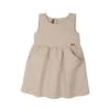 Pure Pure Leinen Kleid Beige 1 Pure Pure Leinen Kleid Beige -Babybekleidungs geschäft purepureleinenkleidbeige