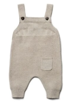 Puri Organic Woll Strick Latzhose Mitwachsend Versch. Farben