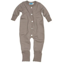 Reiff Bio Merino Seide Baby Overall Mitwachsend Savanne