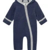 Stapf Merino Lammwolle Walkanzug Donnerstein Mitternacht 2 Stapf Merino Lammwolle Walkanzug Donnerstein Mitternacht -Babybekleidungs geschäft stapf overall mitternacht blau walkoverall