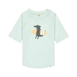 LÄSSIG Lässig UV Shirt Kurzarm Unisex Krokodil In Mint