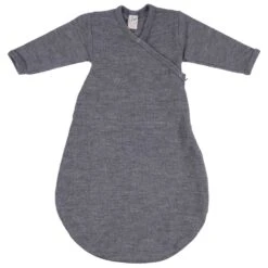 Lilano Baby Ganzjahres Schlafsack Wolle Seide Grau