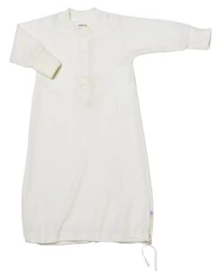 Joha Merino Erstlings Schlafsack Ecru -Babybekleidungs geschäft wollschlafsackjohanaturmerinobaby